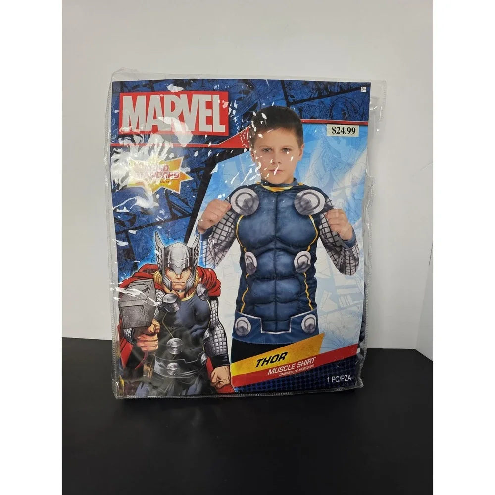 Marvel Thor Muscle Shirt Child Halloween costume standard New